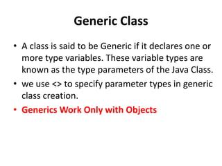 are generic types automatically used as object